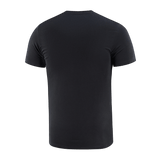 Sort M-Tac T-shirt 93/7 Summer set bagfra, ideel til sommerbrug med komfortabelt anatomisk snit og let struktureret stof.