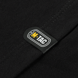 M-Tac T-shirt 93/7 Summer sort nærbillede med mærkelogo