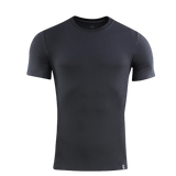 M-Tac T-shirt 93/7 Summer sort kortærmet til sommerbrug, åndbar og komfortabel, til garderobe og hverdagsbrug.