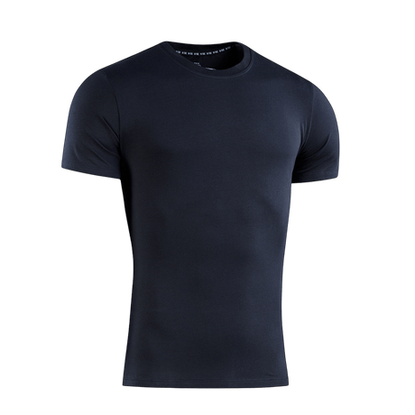 M-Tac T-shirt 93/7 Summer i sort, lavet af 93% bomuld og 7% elastan, ideel til hverdagsbrug med optimal åndbarhed og komfort.