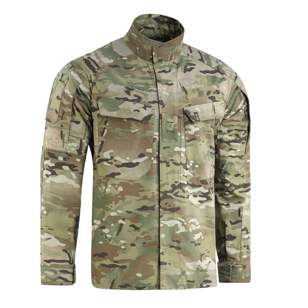 M-Tac Jakke Sturm NYCO Extreme i Multicam-mønster, holdbar militærjakke med YKK lynlåse og let, rivefast NYCO stof.