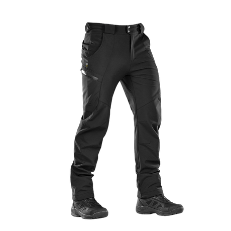 M-Tac Bukser Soft Shell Vinter med fleecefor, vindtæt og vandafvisende design, ideel til vinter og efterår. Materiale: 100% polyester.