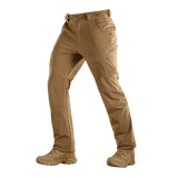 M-Tac Bukser Soft Shell Vinter i slidstærkt materiale med høj talje, ideelle til efterår og vinter for komfort og beskyttelse.