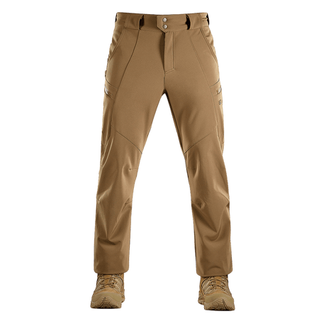 M-Tac Bukser Soft Shell Vinter, vindtætte og vandafvisende bukser til vinter brug, fremstillet af softshell med fleece der isolerer og ventilerer.