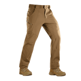 M-Tac Bukser Soft Shell Vinter i brunt softshell-materiale med fleecefor, ideelle til efterår og vinter.