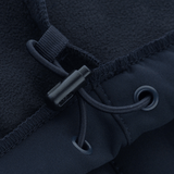 M-Tac Bukser Soft Shell Vinter i tæt på, viser fleecefor og justerbart snoretræk. Ideelle til kolde efterårs- og vinterdage.