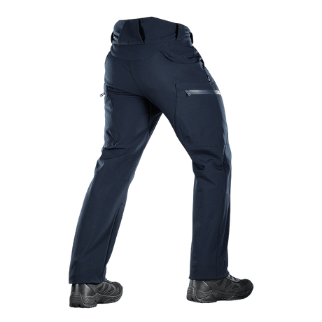 M-Tac Bukser Soft Shell Vinter, vind- og vandafvisende bukser med fleecefor og høj talje, ideel til koldt vejr.