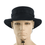 M-Tac Panama Rip-Stop army-hat med sort bånd og ventilationshuller, inspireret af amerikansk Boonie-model.