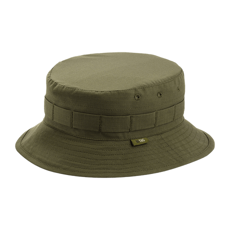 M-Tac Panama Rip-Stop army hat med semi-stiv skygge i grøn rip-stop materiale