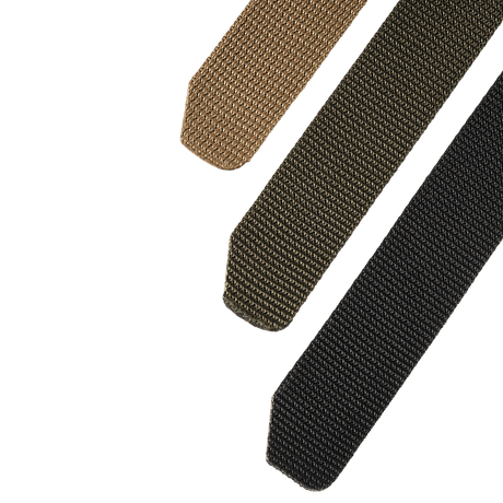 M-Tac Kompressionsrem nylon bæltetilbehør i tre farver til vandreture og taktisk brug.