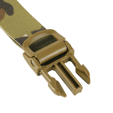 M-Tac Kompressionsrem Gen.II med fastex-spænde, ideel til militær- og turistudstyr, fremstillet af holdbart nylon webbing.