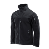 M-Tac Alpha Microfleece Jakke Gen.II med Oxford nylon for forstærkning, ideel til taktisk brug og outdoor-aktiviteter i koldt vejr.