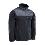 M-Tac Alpha Microfleece Jakke Gen.II, avanceret fleecejakke med Oxford nylon på skuldre, ideel til taktisk brug og outdoor-aktiviteter.