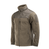 M-Tac Alpha Microfleece Jakke Gen.II i forstærket fleece, ideel til taktisk og udendørs brug i koldt vejr