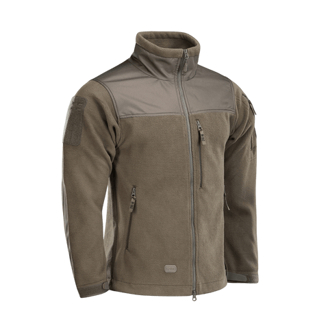 M-Tac Alpha Microfleece Jakke Gen.II, avanceret fleecejakke til taktisk brug og outdoor-aktiviteter, forstærket med Oxford nylon PU.