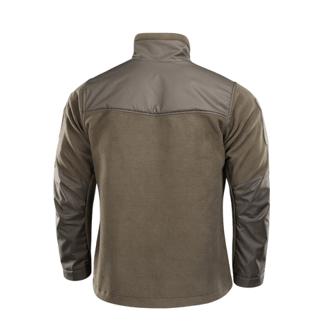 M-Tac Alpha Microfleece Jakke Gen.II med forstærket fleece og Oxford nylon for slidstyrke, set bagfra. Ideel til koldt vejr.