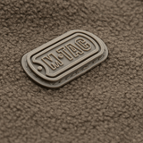 M-Tac Alpha Microfleece Jakke Gen.II logo på forstærket fleece stof til taktik og outdoor aktiviteter.