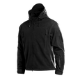 M-Tac Division Gen.II Windblock Fleecejakke i sort med vindtæt design til koldt vejr. Ideel som yderlag eller isolerende mellemlag.