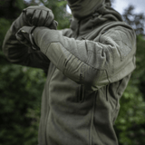 M-Tac Division Gen.II Windblock Fleecejakke - varm og vindbeskyttende fleecejakke til udendørs brug og kolde årstider