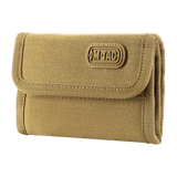 M-Tac Pung Elite Gen.II i slidstærkt Cordura 500D med YKK lynlåse og stilfuldt M-Tac logo, ideel til kontanter, kort og dokumenter.