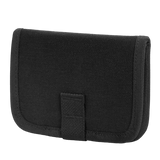 M-Tac Pung med Patch Panel Elite Large i sort, lavet af holdbart 1000D CORDURA® med lynlås og Velcro-loop panel til mærker.