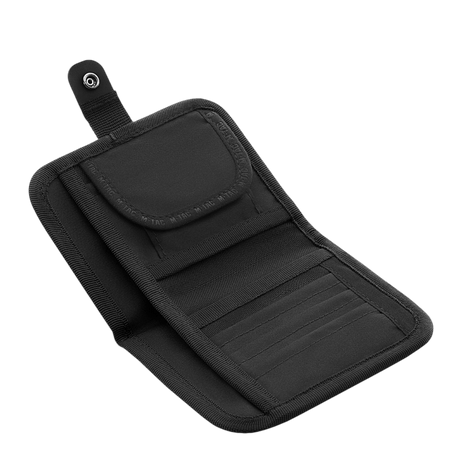 M-Tac Pung med Patch Panel Elite Large åben sort pung med kortlommer