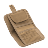 M-Tac Pung med Patch Panel Elite Large i 1000D CORDURA® med rum til kort og sedler samt velcro-lukning, beige farve