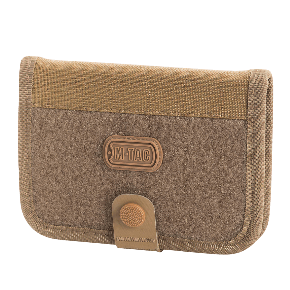 M-Tac Pung med Patch Panel Elite Large i holdbart 1000D CORDURA® materiale, viser forside med Velcro-loop-panel.