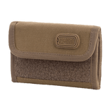 M-Tac Pung med Patch Panel Elite i CORDURA® materiale, brun militærstil, lomme til kreditkort, Velcro lukning og loop-panel.