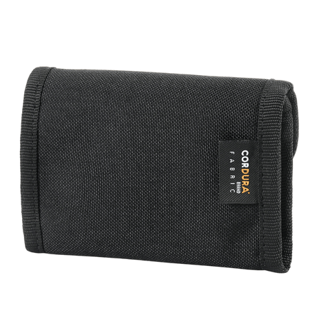 M-Tac Pung med Patch Panel Elite Gen. II i slidstærkt Cordura 500D materiale, viser ydersiden af den sorte pung fra M-Tac.