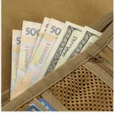 M-Tac Pung med Patch Panel Elite Gen. II med kontanter og kort i rum