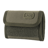 M-Tac Pung med Patch Panel Elite Gen. II fremstillet i slidstærkt Oxford og Cordura 500D materiale, med rum til kort og sedler.