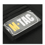 M-Tac Pung med Patch Panel Elite Gen. II, nærbillede med velcrolomme og slidstærkt materiale, designet til opbevaring.