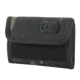 M-Tac Pung med Patch Panel Elite Gen. II i slidstærkt Oxford og Cordura 500D, designet til kontanter og kortopbevaring.