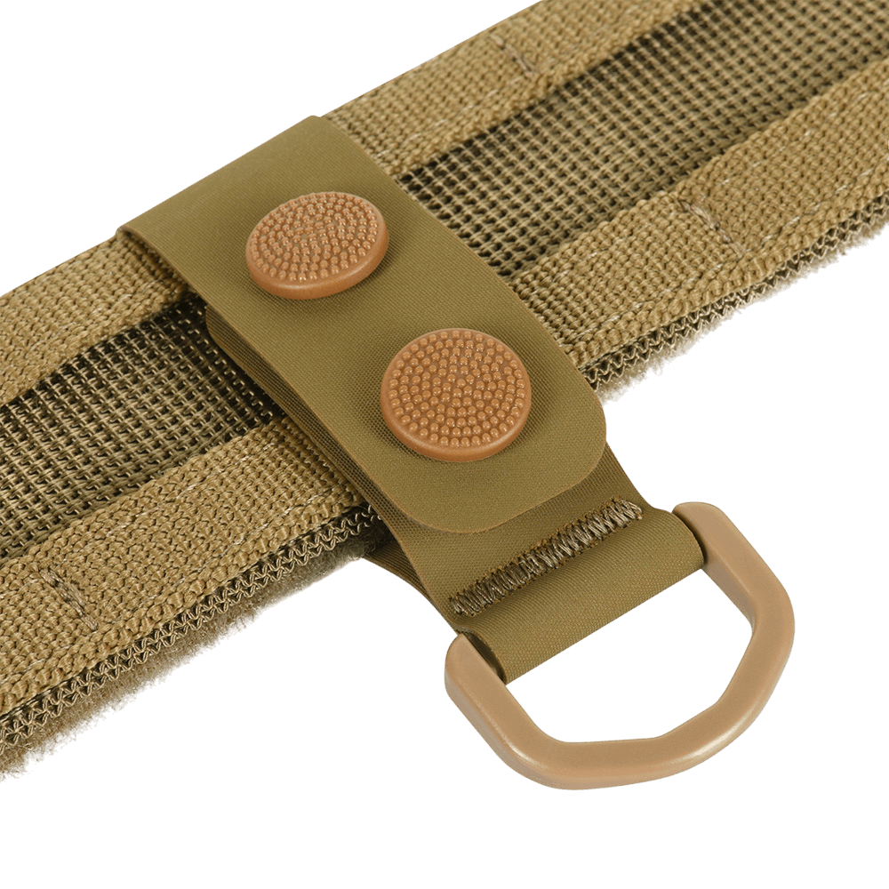 M-Tac Sæt af 2 – Duty Belt Keepers med to D-ringe til taktiske bælter, sikrer udstyr under aktiv tjeneste, passer til 2" bælter.