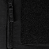 Detalje af lynlås og forstærkning på M-Tac Alpha Gen.III Pro Vinterjakke for ekstra holdbarhed og komfort.