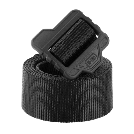 Sort M-Tac Lite Tactical Bælte Gen.II i holdbart nylon med polyamid spænde, designet til langvarig brug, bredde 40 mm.