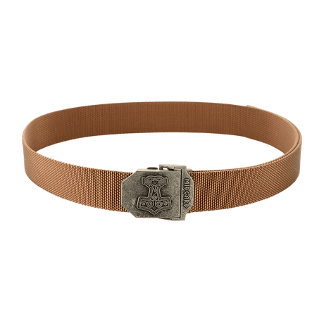 M-Tac Thors Hammer Bælte – Militærstil og funktionalitet, militærinspireret bælte med Thor's Hammer-spænde i metal, 38mm bred, nylon.