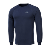 M-Tac Raglan Athlete sweatshirt i marineblå med rund hals og raglanærmer, perfekt til sport og hverdag, lavet af bomuld og elastan.