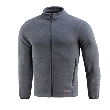 M-Tac Nord Polartec Fleecejakke i grå, fremstillet af premium Polartec® 200 Series fleece, ideel til varmeisolering og fugtstyring.