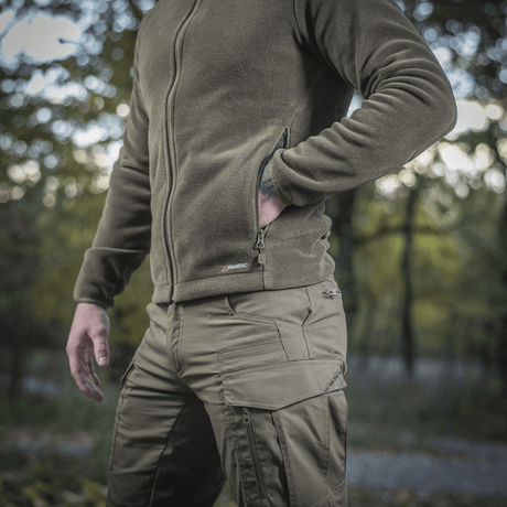 M-Tac Nord Polartec Fleecejakke i naturen, fremstillet af Polartec 200 Series fleece, ideel til hverdagsbrug og sportsaktiviteter.