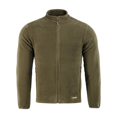 M-Tac Nord Polartec Fleecejakke i olivengrøn, lavet af Polartec® 200 Series fleece, perfekt til varme og fugtabsorberende komfort.
