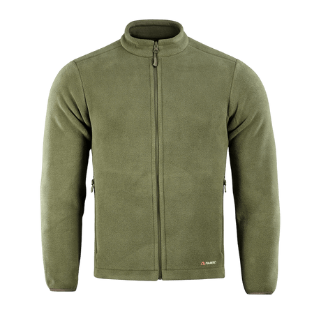 M-Tac Nord Polartec Fleecejakke i olivengrøn med høj varmeisolering, velegnet til hverdagsbrug og sport, fremstillet af Polartec® 200 Series