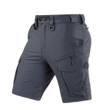 M-Tac Aggressor Summer Flex Shorts i let Flex Rip-Stop stof, perfekte til træning og fritid med syv funktionelle lommer og D-ringe.