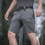 M-Tac Aggressor Summer Flex Shorts i letvægts Rip-Stop stof, designet til træning og udendørs aktiviteter med funktionelle lommer.