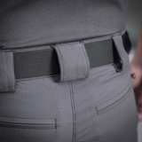 M-Tac Aggressor Summer Flex Shorts med elastisk talje og D-ring detaljer for taktisk brug.