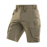 M-Tac Aggressor Summer Flex Shorts i letvægts Flex Rip-Stop stof med flere funktionelle lommer til udendørs aktiviteter.