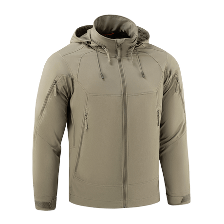 M-Tac Flash Jakke i letvægtsdesign, ideel til vandreture og sport, uden velcrofelter, let at kombinere med fleece eller termoundertøj.