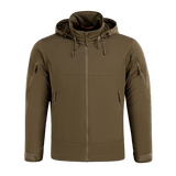M-Tac Flash Jakke i olivengrøn til vandreture og sport, letvægts- og alsidig design uden velcrofelter.