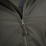 M-Tac Flash Jakke nærbillede af lynlåsdetalje, let og alsidig til sport, vandreture og hverdag